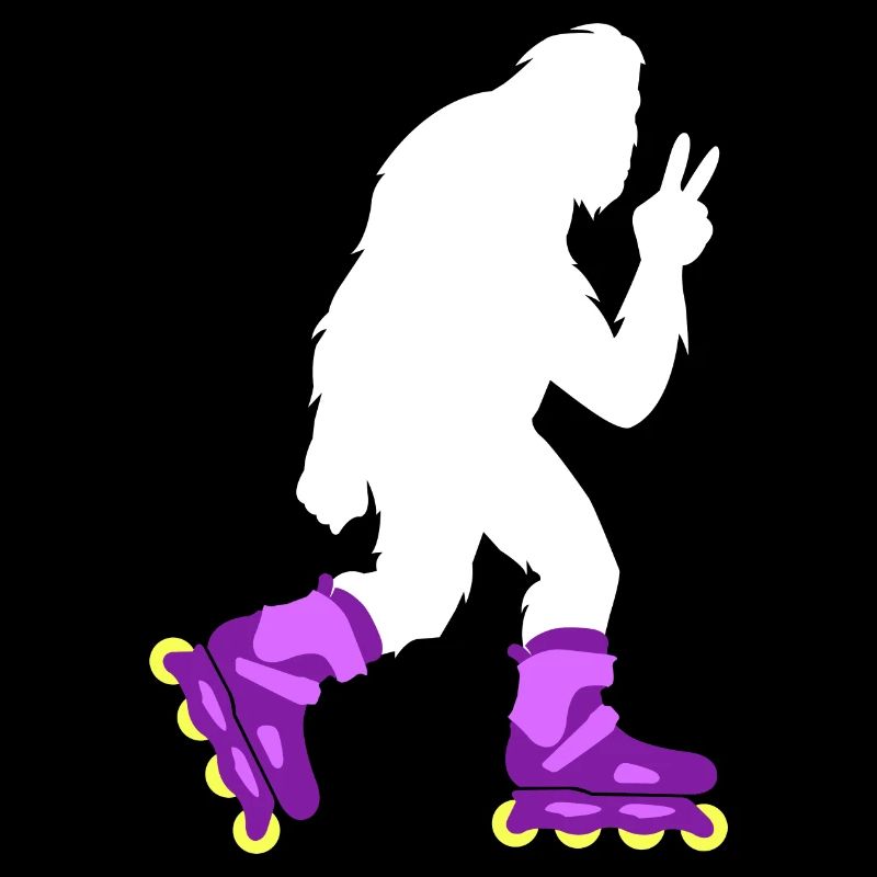Bigfoot Roller Skating Roller Derby Gift