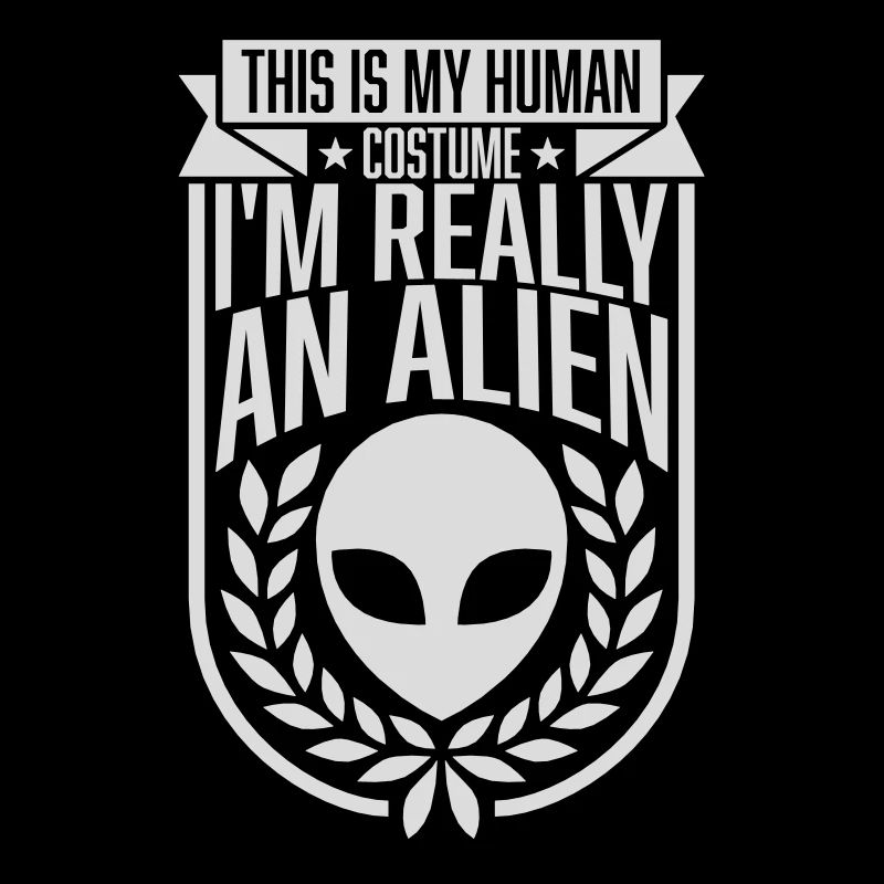 human costume alien quote