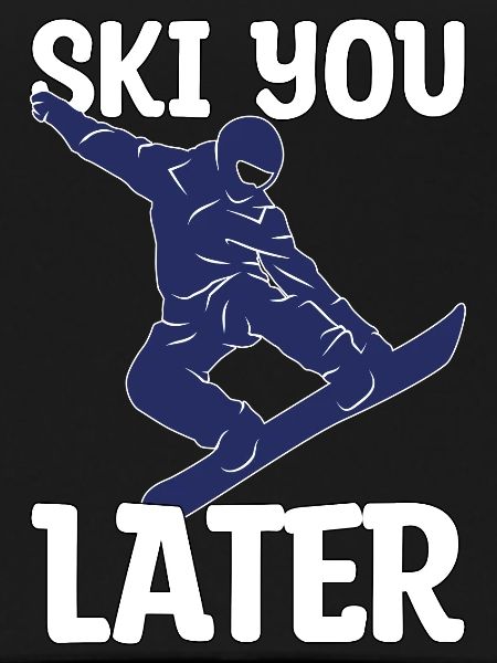 Ski Snowboarder Snowboard Gift