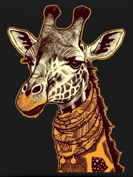 Lydia the giraffe