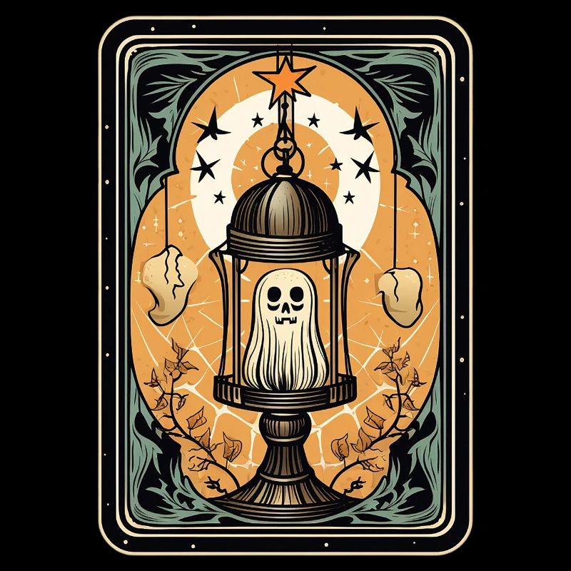 Fantôme dans une cage Cage de Tarot