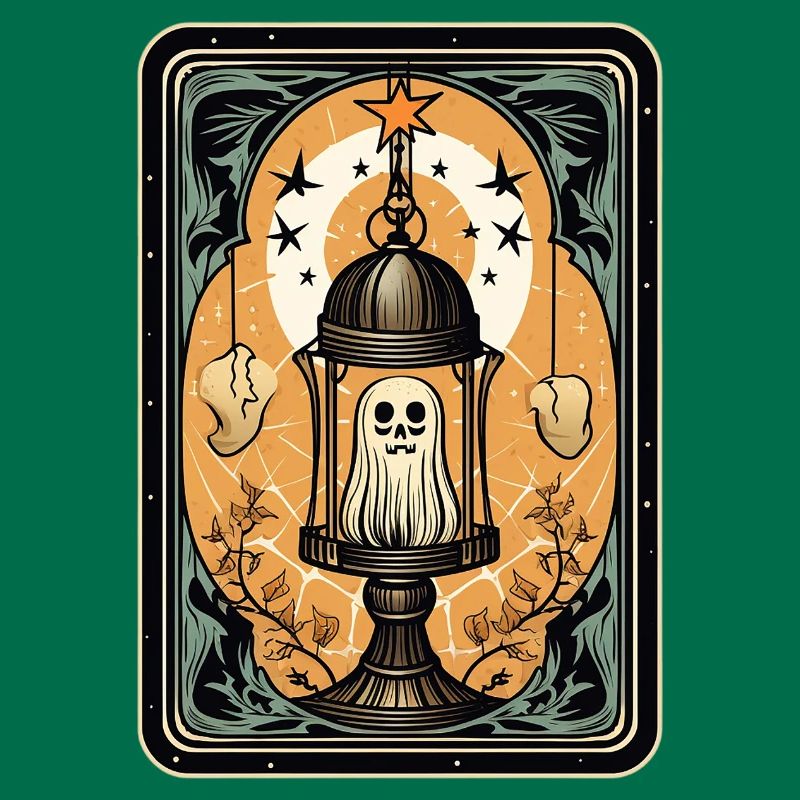 Fantôme dans une cage Cage de Tarot