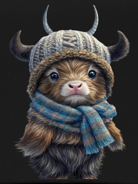 Cute Scottish Highlander
