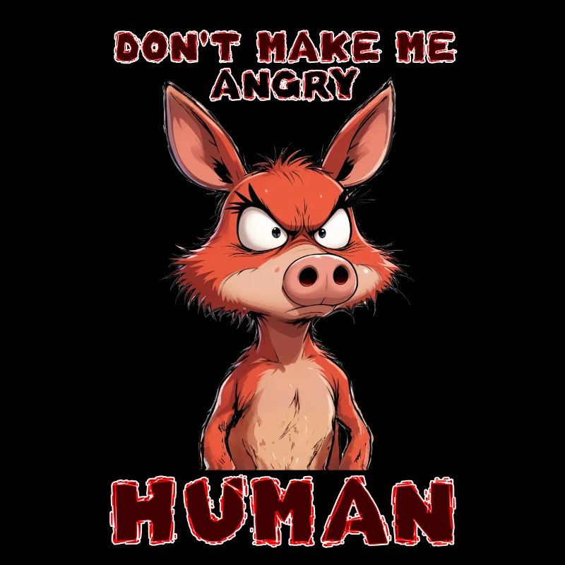 Don't make me angry, human