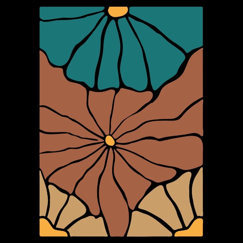 Fleurs de flore bohème