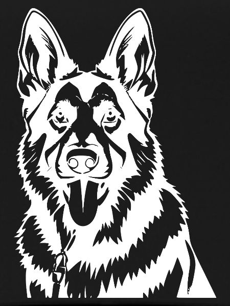 German Shepherd Dog T-shirt Gift