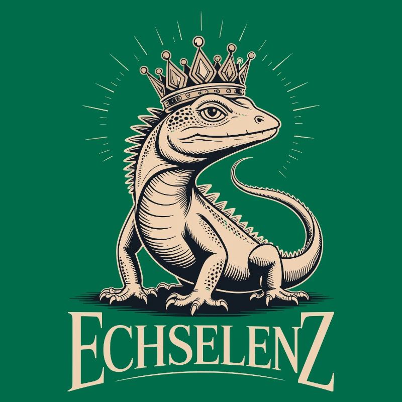 Echselenz Lustige Echse