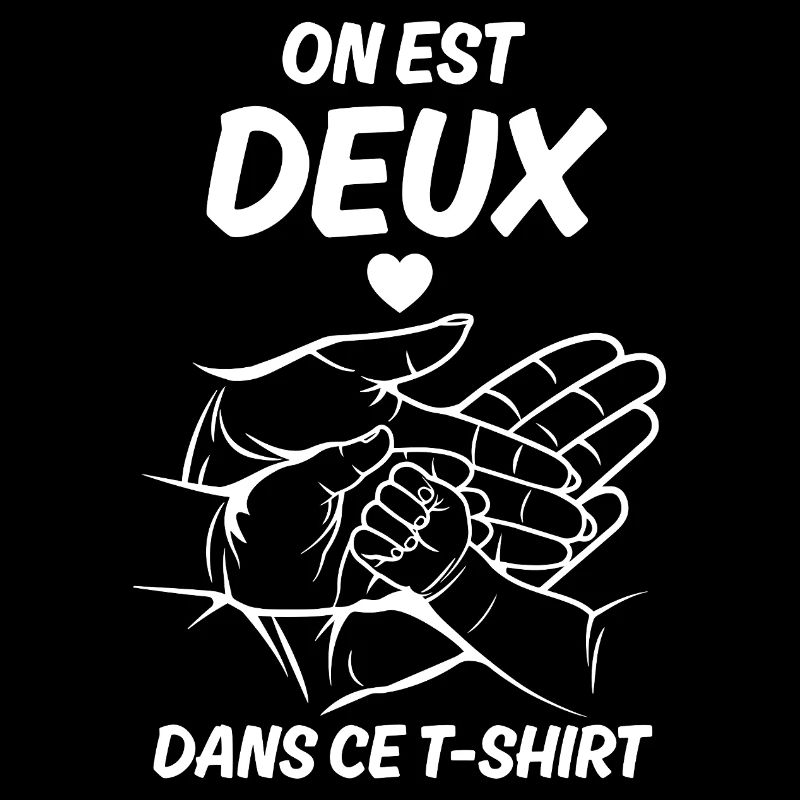 Annonce grossesse on est deux amour
