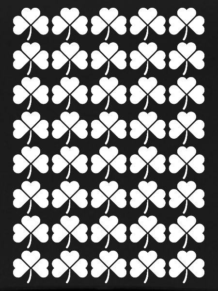 Shamrock Grid Pattern