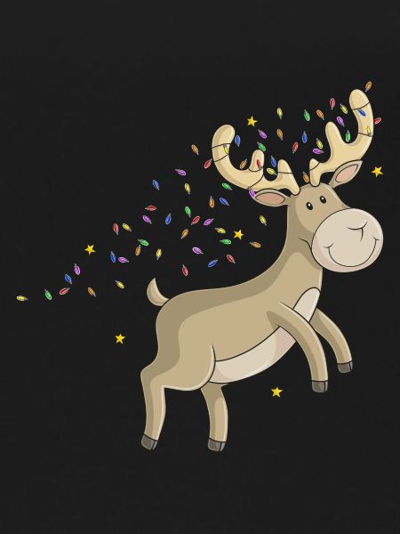 Comic renne de Noël