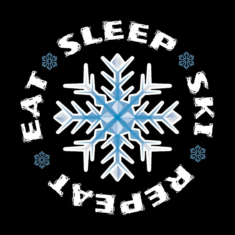 Eat Sleep Ski Repeat