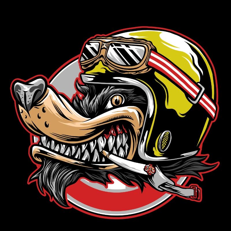 Biker Dog