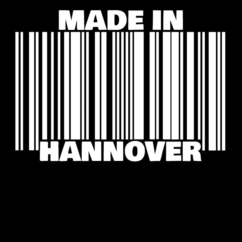 Hannover Barcode Stadt stolz Geschenk Kröpcke made
