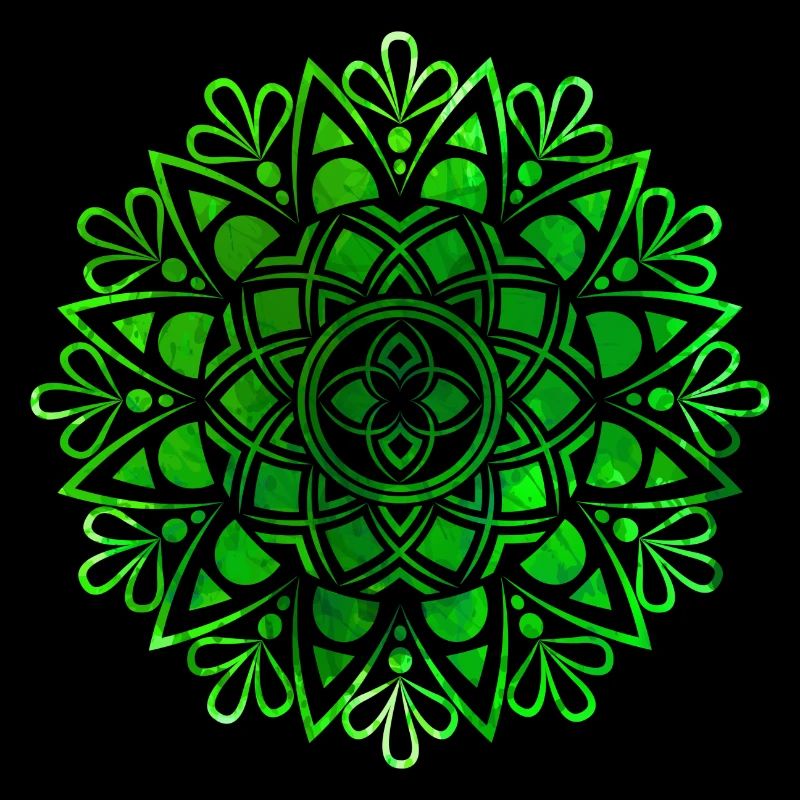 Mandala - Green