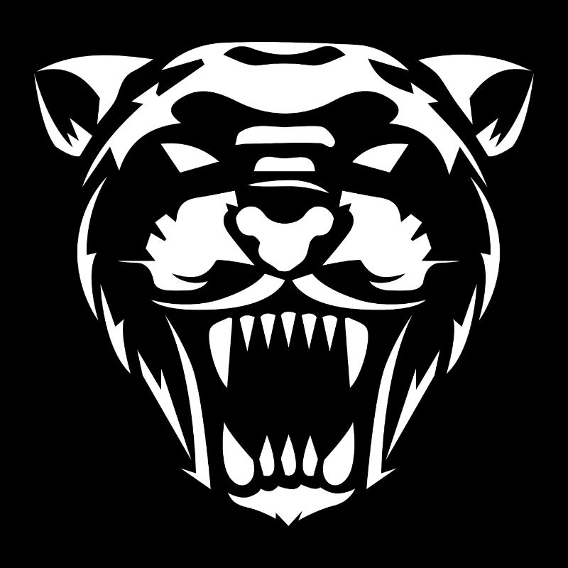 Wild Animal Roaring Panther Gift Idea