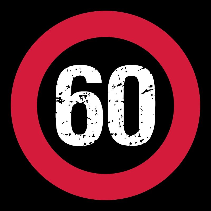 Shield 60 vintage birthday