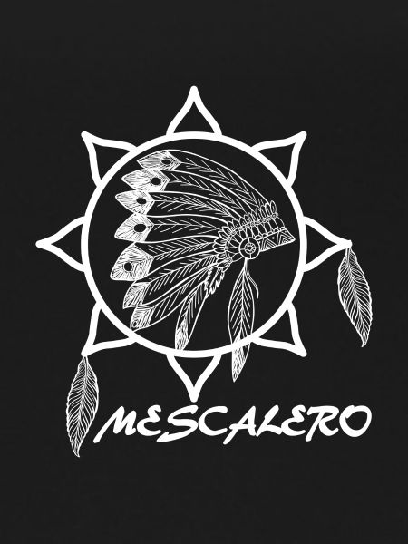 Mescalero Apache Indien - Blanc