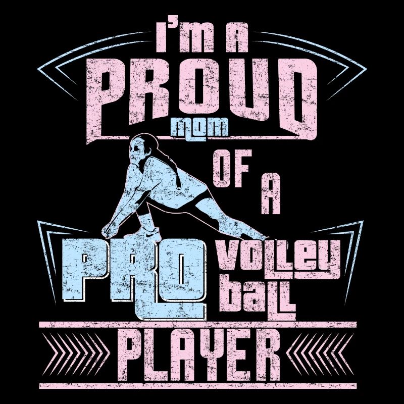 Mutter Tochter Volleyball