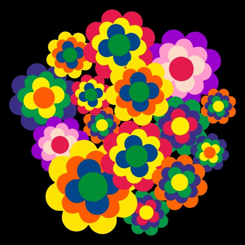 beaucoup plus de fleurs