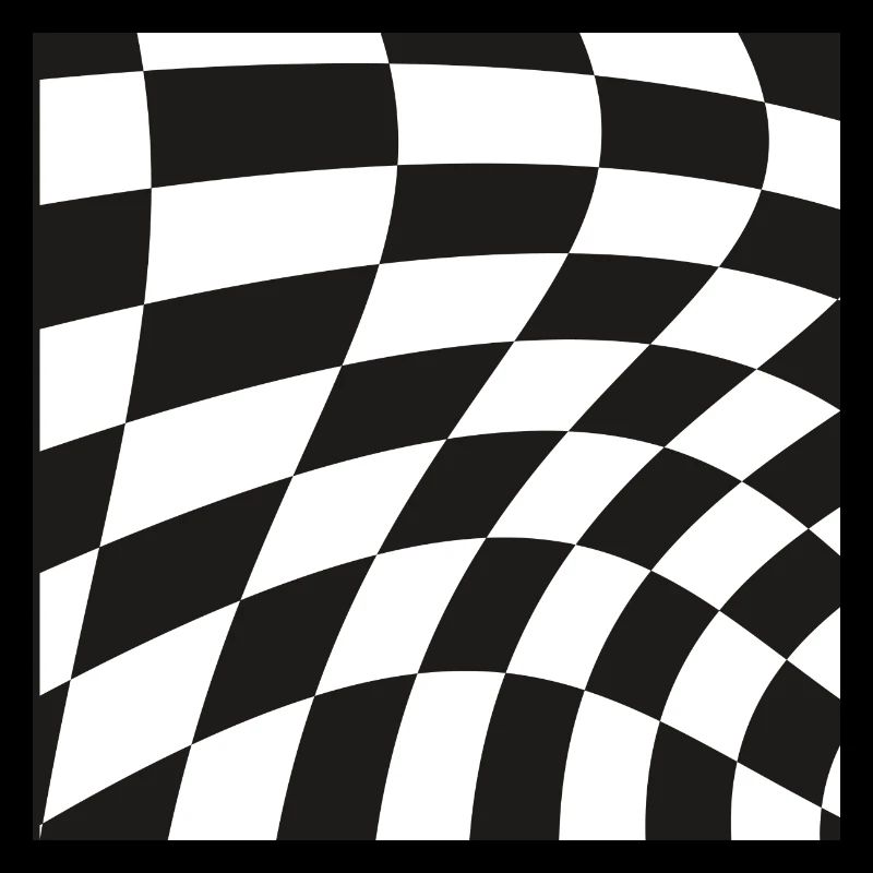 Optical illusion pattern shapes geometry gift