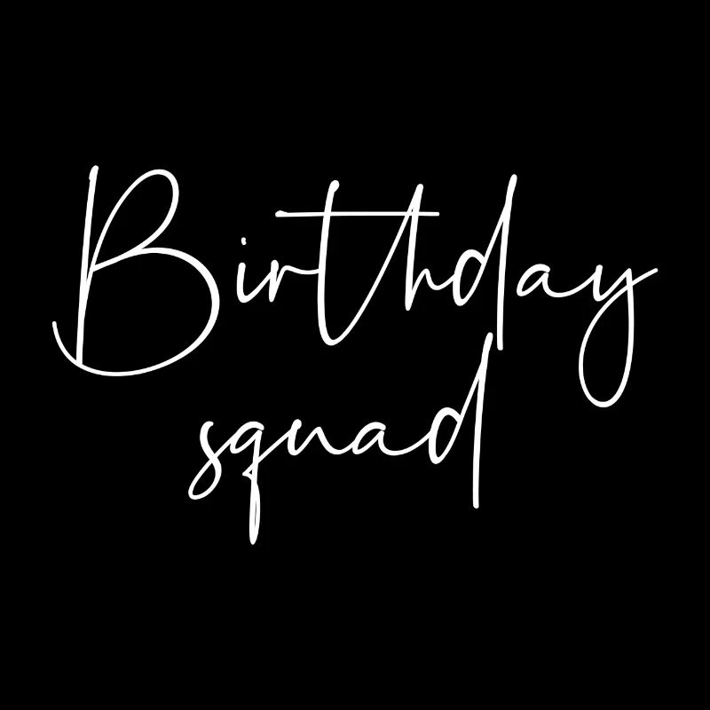 Escouade d'anniversaire