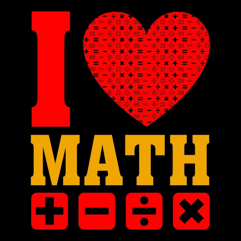 J'aime les maths - j'aime les maths Math Heart Love