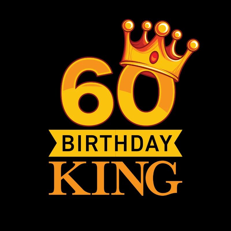 60 years Birthday King