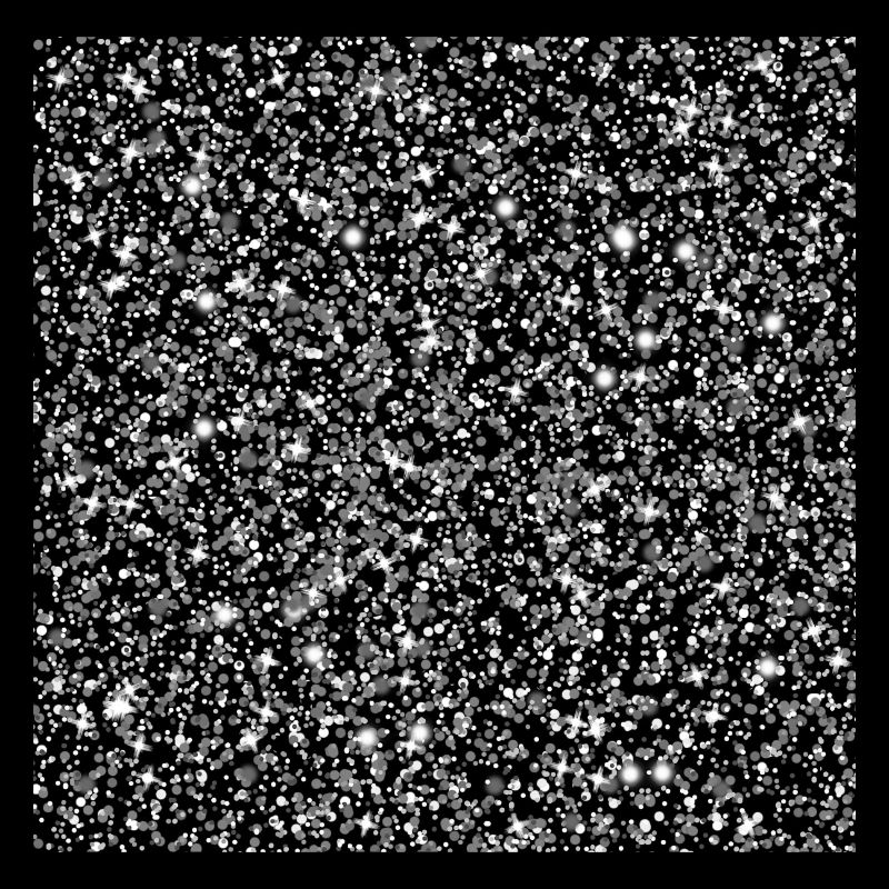 False silver glitter background