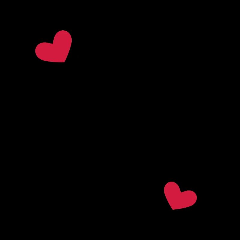 Heart frame ornament line decoration