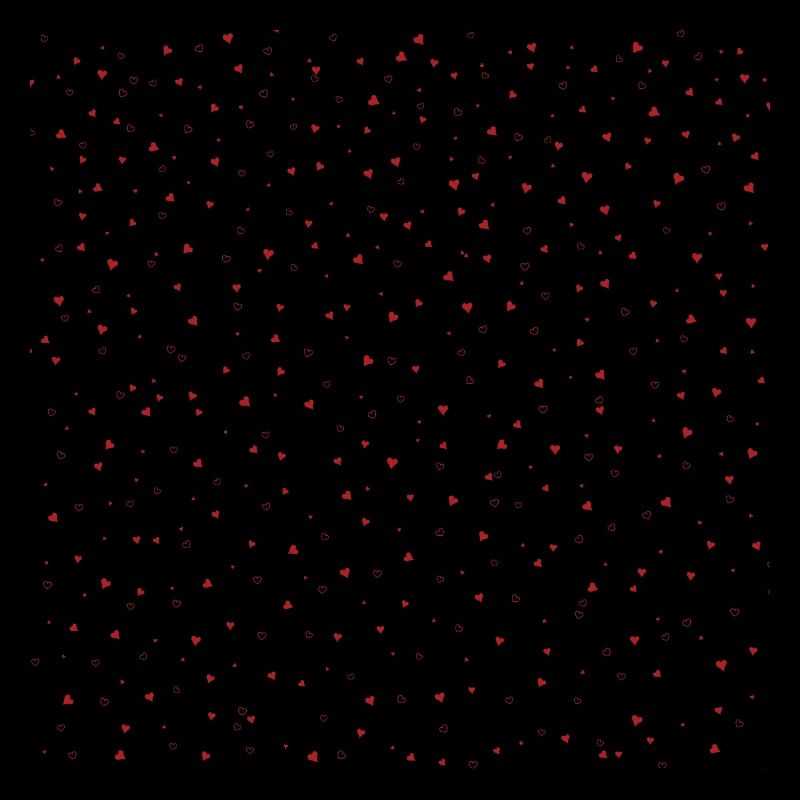 Cute Tiny Hearts Pattern Print Background Present