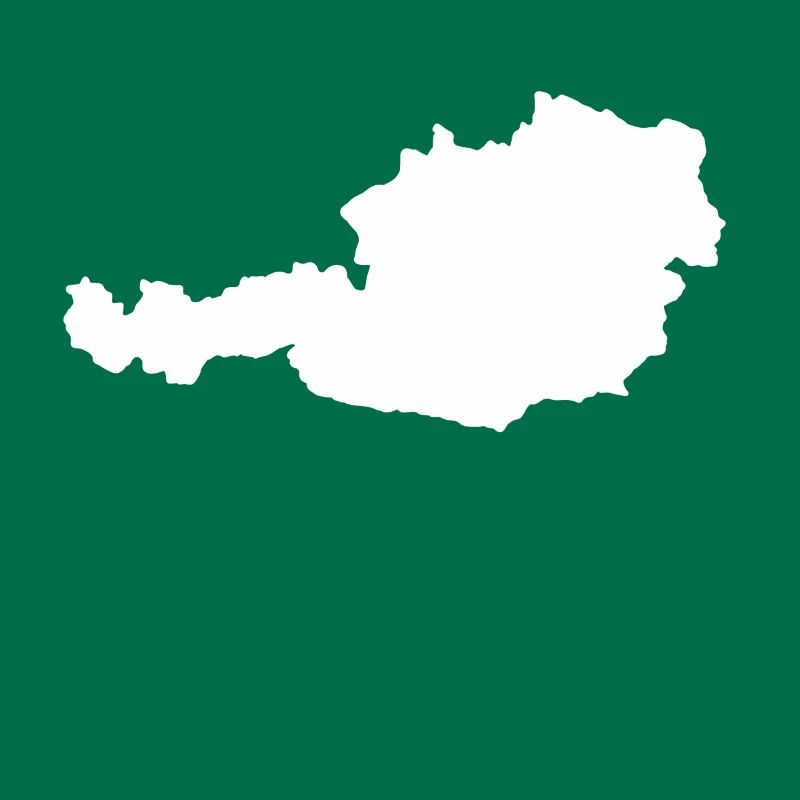 Austria outline Austria map Austrians