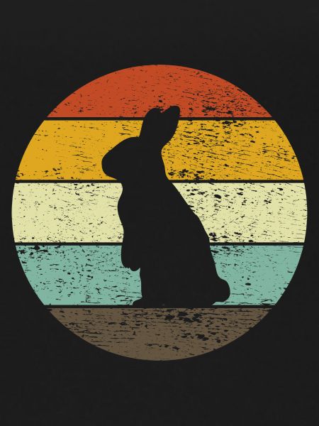 Rabbit Easter Retro Gift