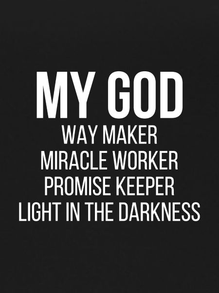 My god way maker