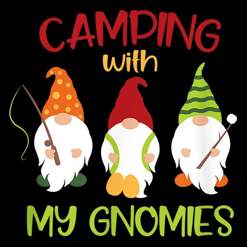 Camping mit meinen Gnomen