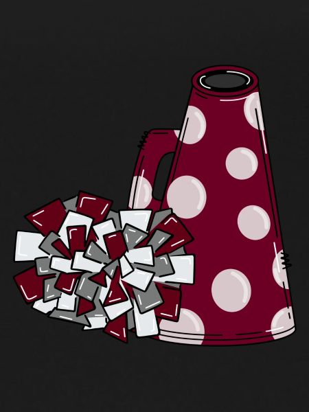 Cheer Poms Megaphone