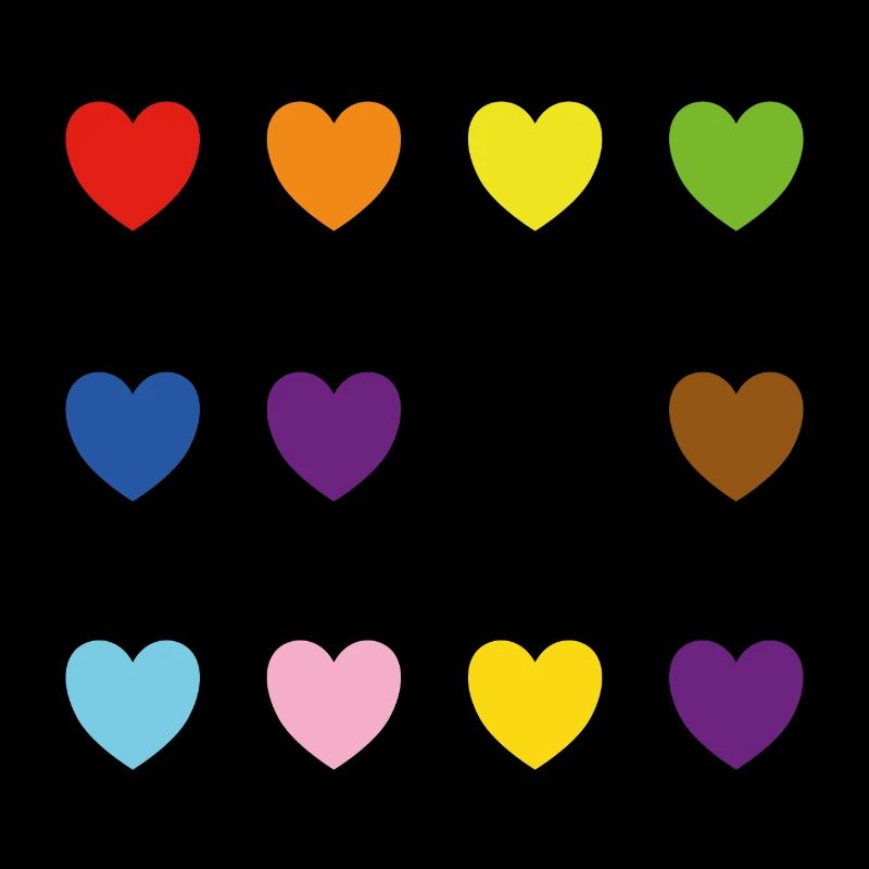 Le progrès de la fierté inclusive intersexuée colore les cœurs