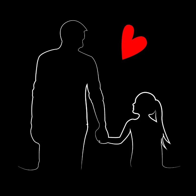 Vater und seine TOCHTER