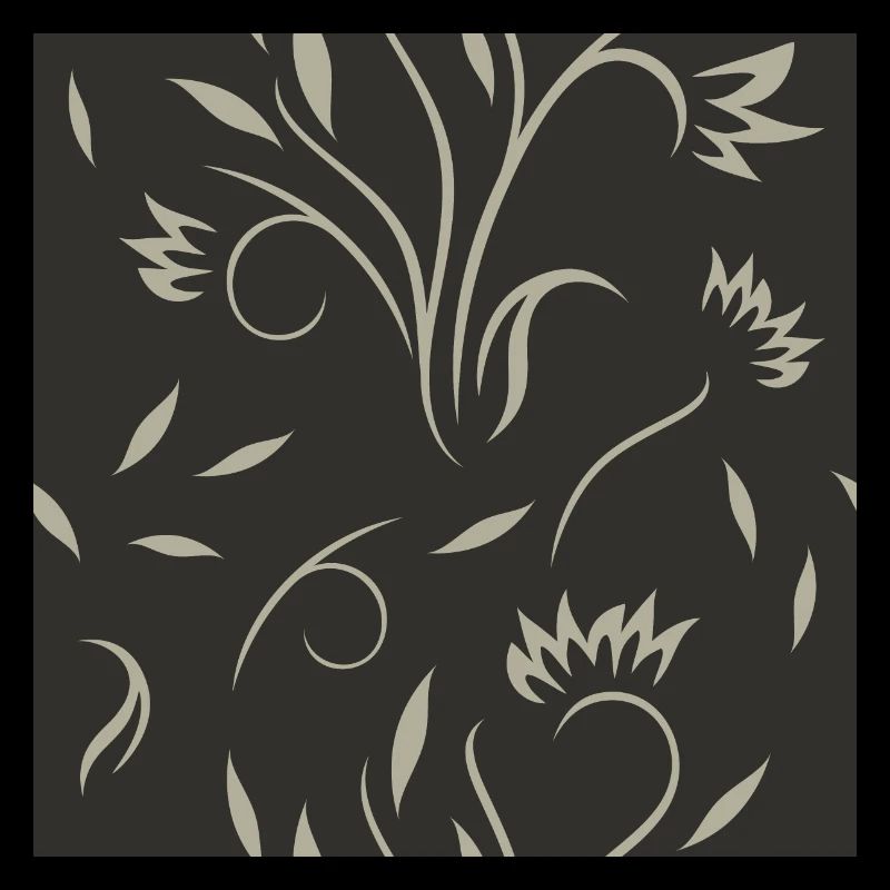 Beautiful dark ornamental pattern