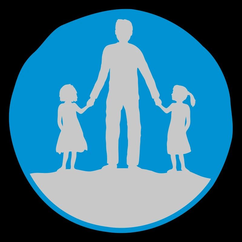 Father 2 Daughters Circle