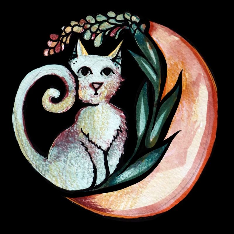 Moon Nature Cat