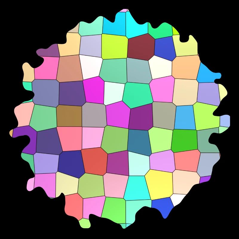 Buntes geometrisches Muster