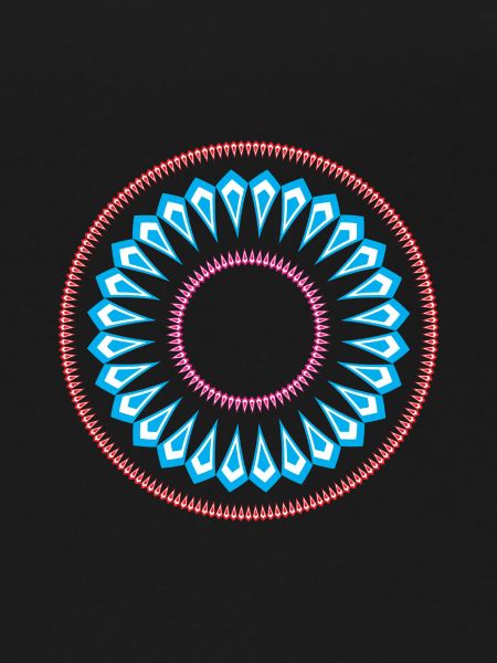 Simple mandala design pattern