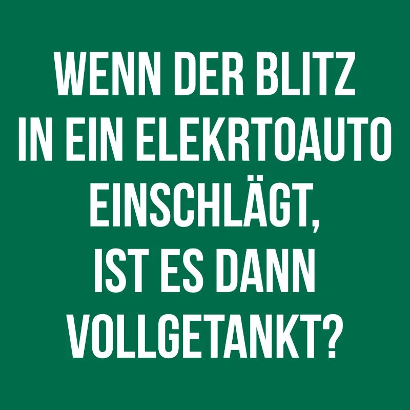 Wenn der Blitz in ein E Auto einschlägt getankt