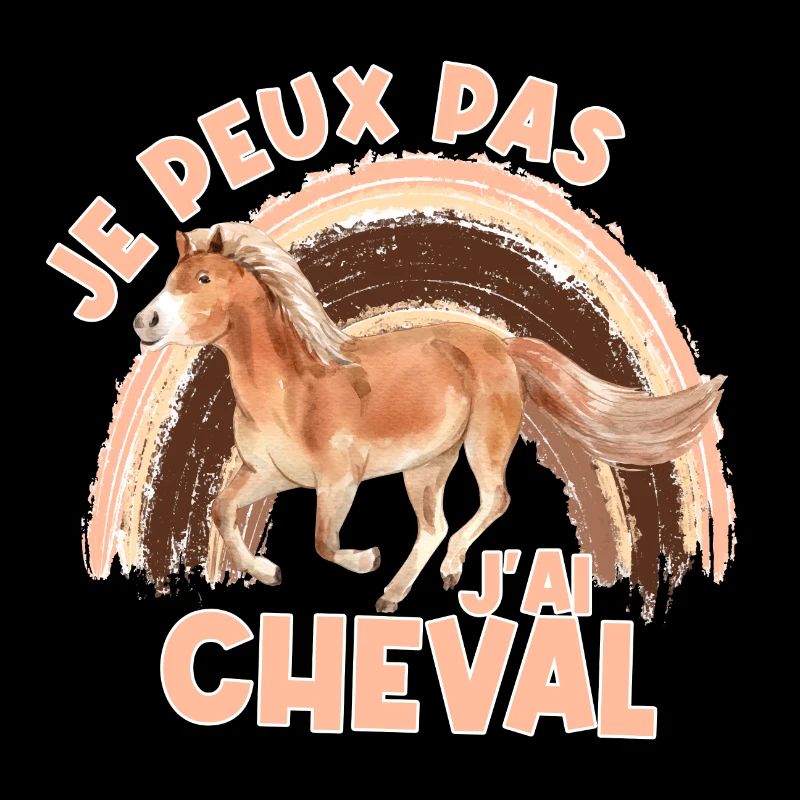 j'peux pas j'ai cheval style rainbow boho