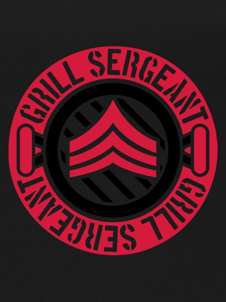 Barbecue Grill Sergeant Stamp