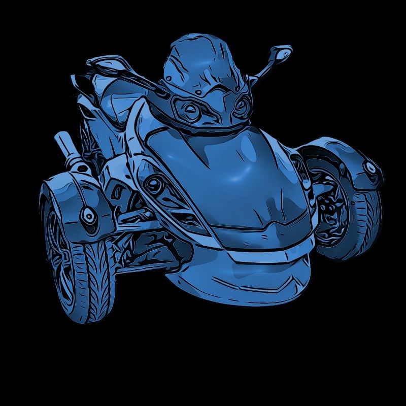 Trike Spyder blue