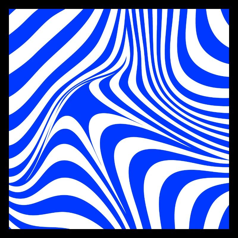 Blue sea wave
