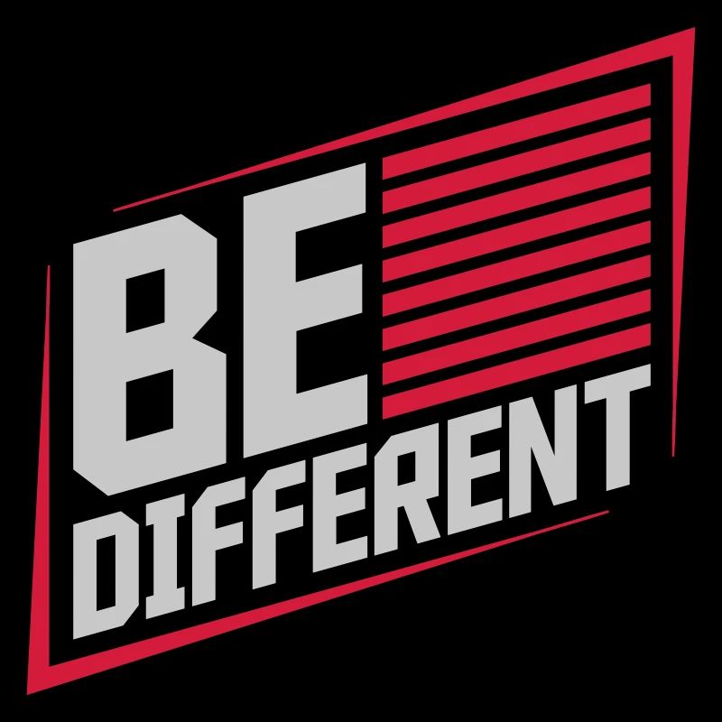 Soyez différent Logo Design