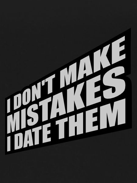Date Mistakes Quote Logo