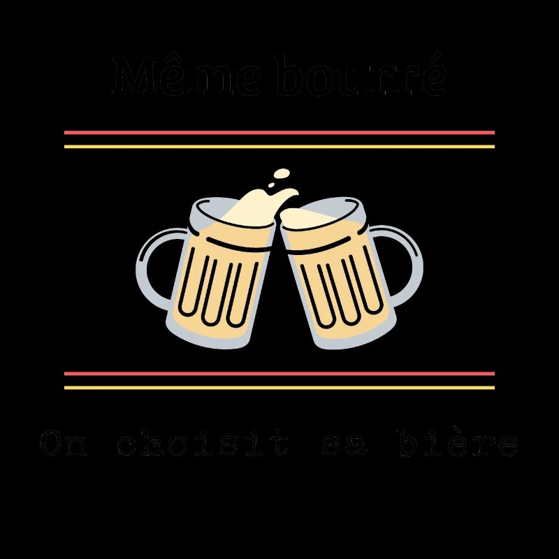 Même bourré on choisit sa bière